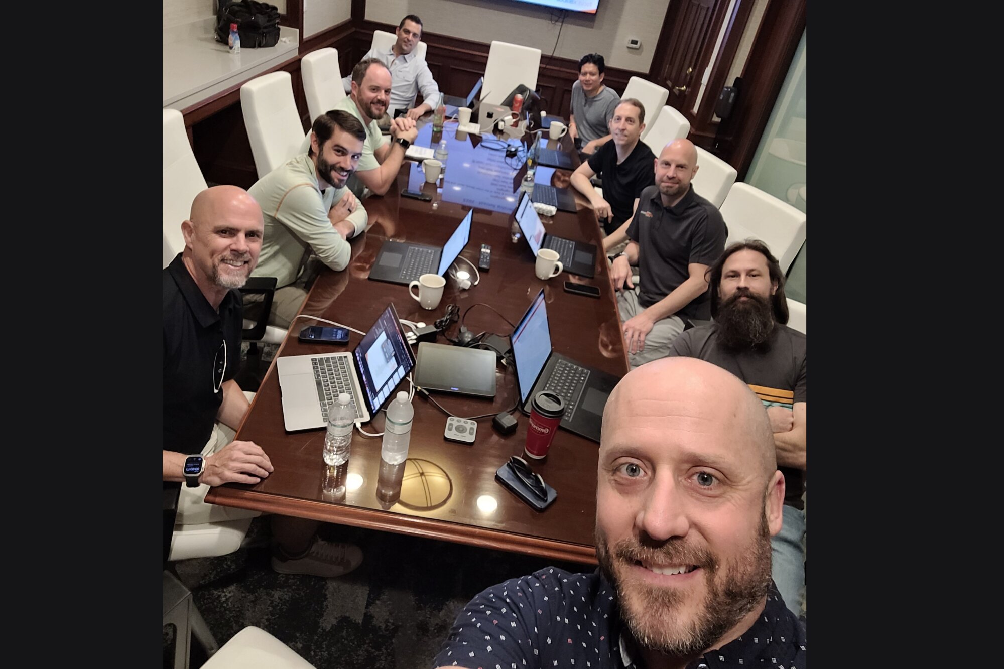 focus team in a conference room