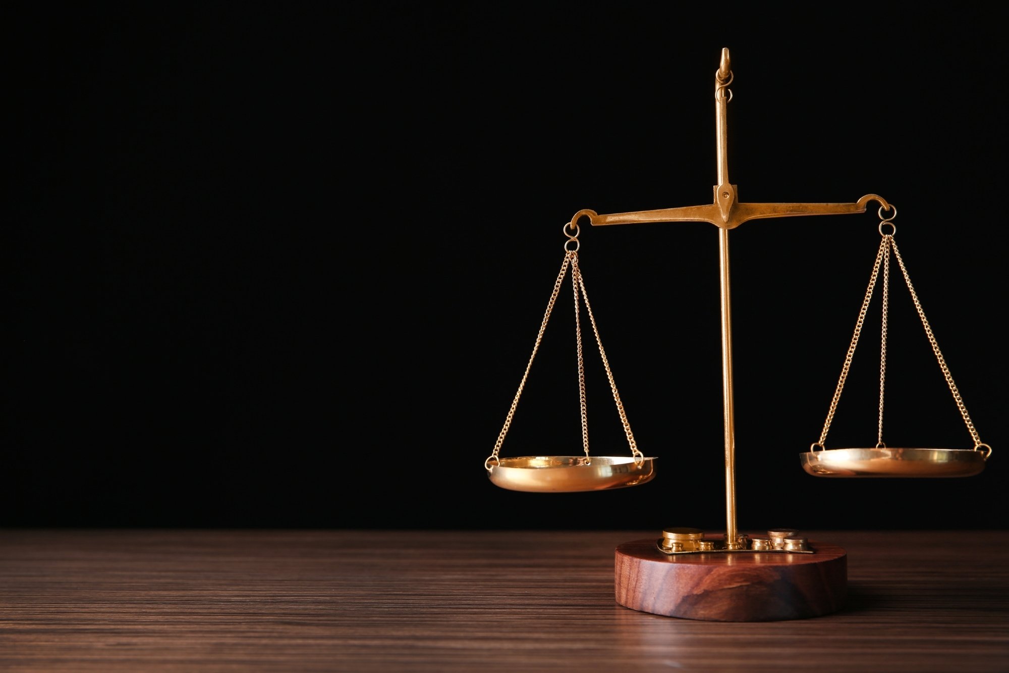 a classic balancing scale