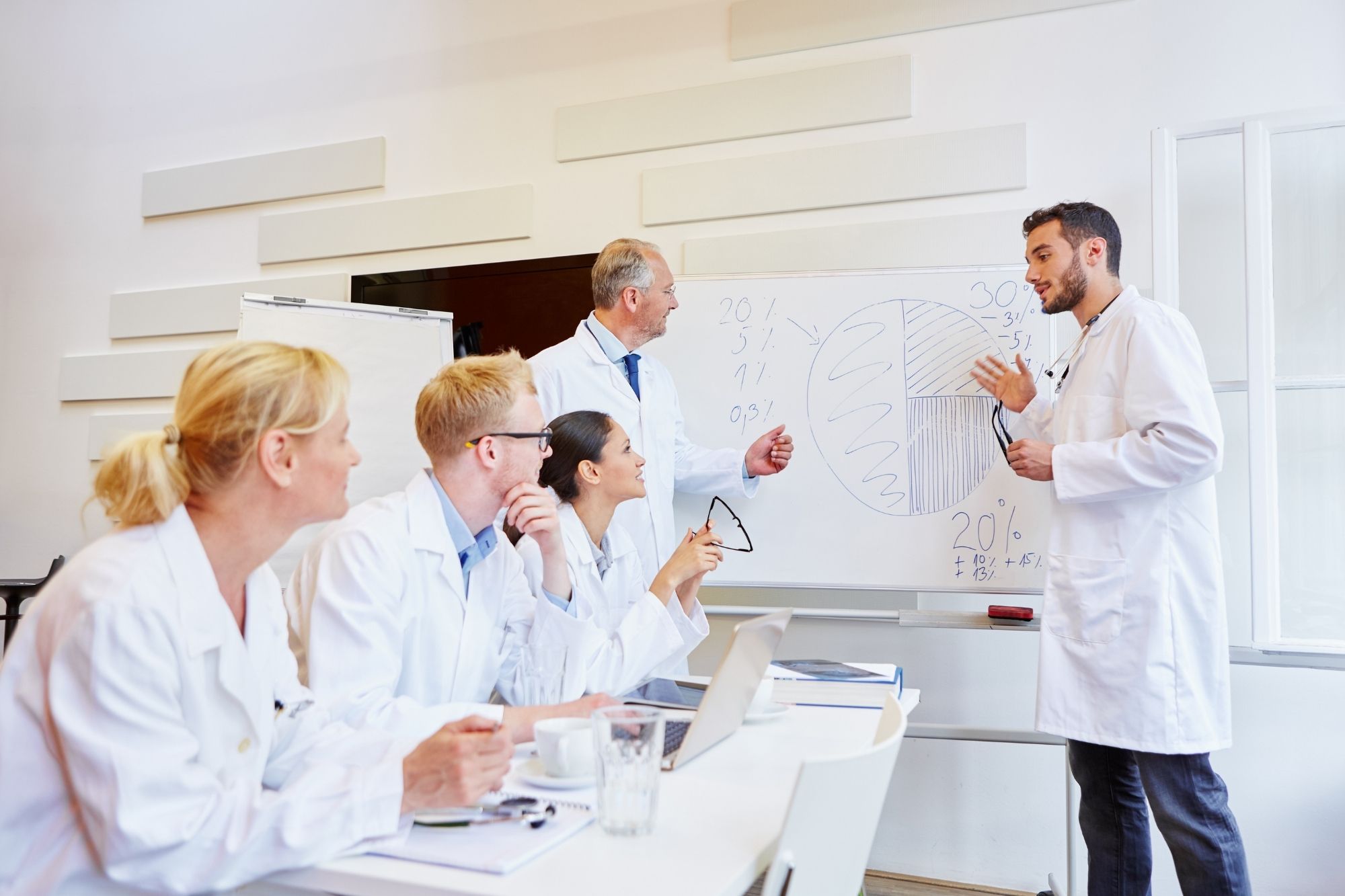 doctors discussing multi factor authentication