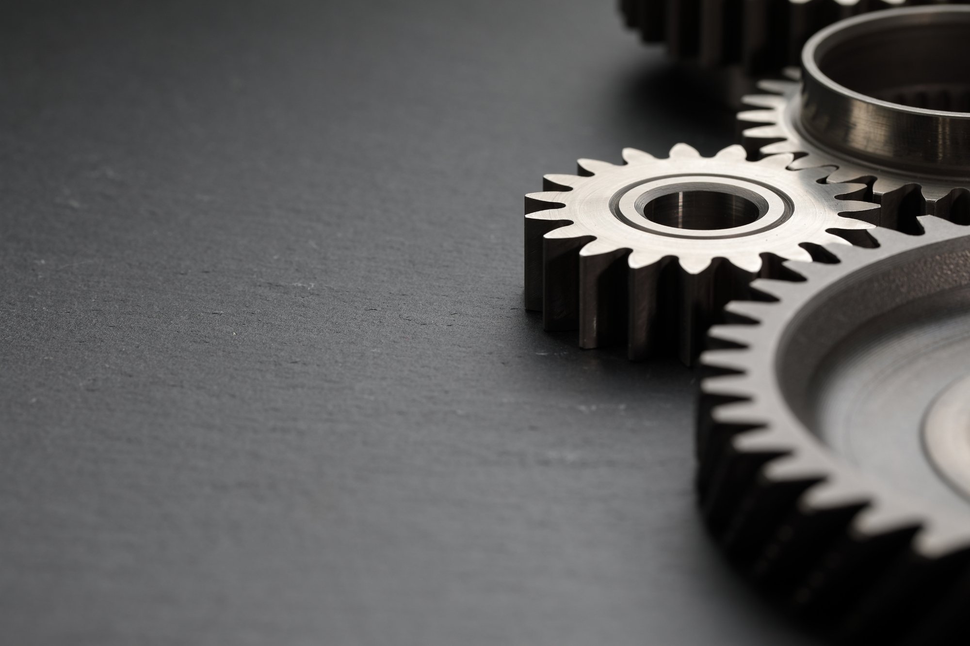 different size of gears
