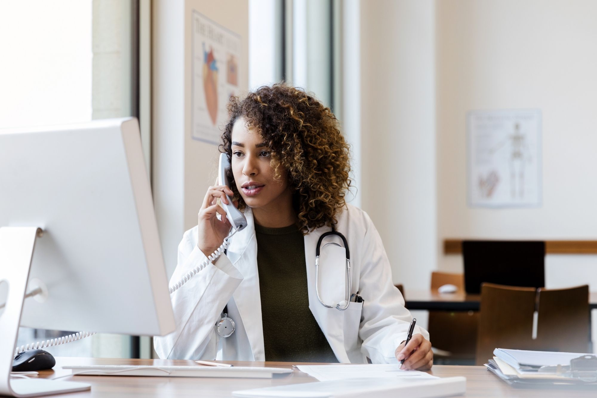 doctor calling an mso provider